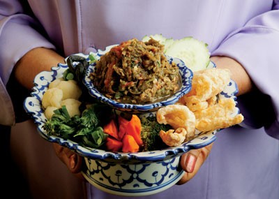 Thai chile dip (Nam prik noom)