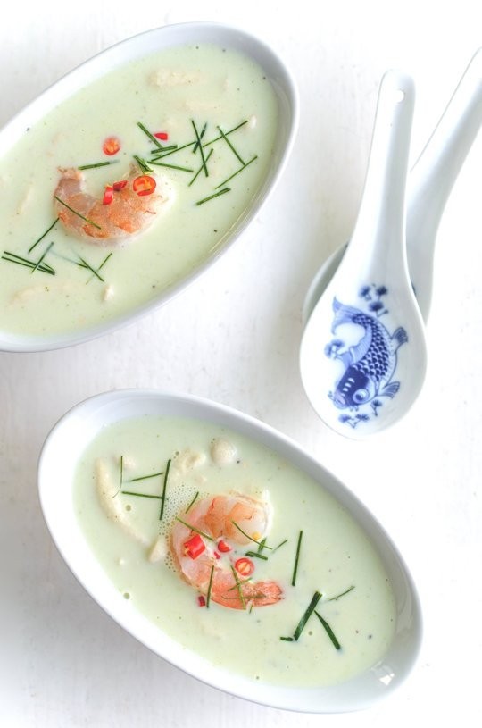 Thai coconut soup