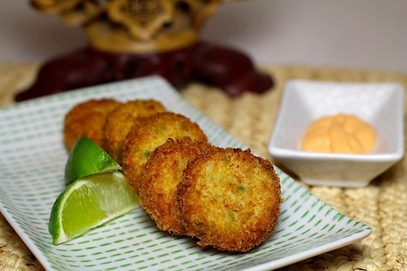 Thai crab cakes