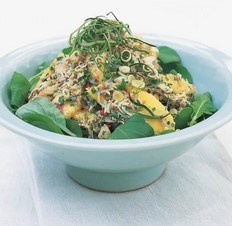 Thai crab salad with mango