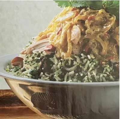 Thai creamed coconut chicken