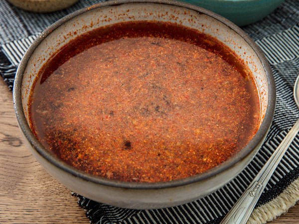Thai dried chili–vinegar dipping sauce 