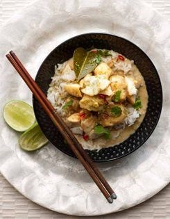 Thai fish & coconut curry