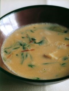 Thai fish & coconut soup