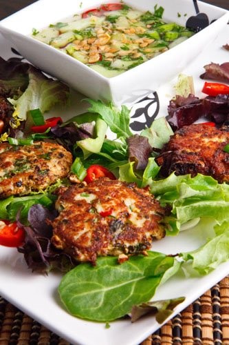 Thai fish cakes (Tod mun pla)