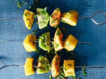 Thai fruit skewers
