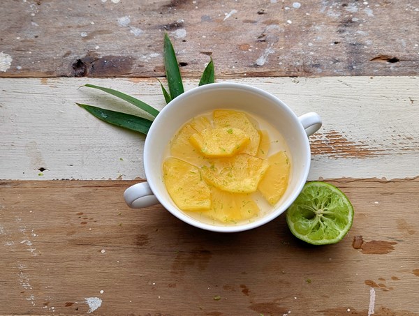 Thai glacé pineapple
