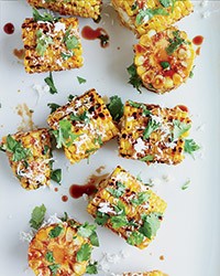 Thai-glazed corn