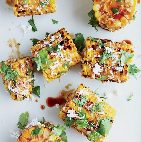 Thai glazed corn
