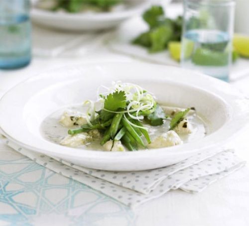Thai green chicken curry