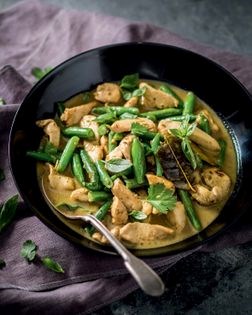 Thai green chicken curry