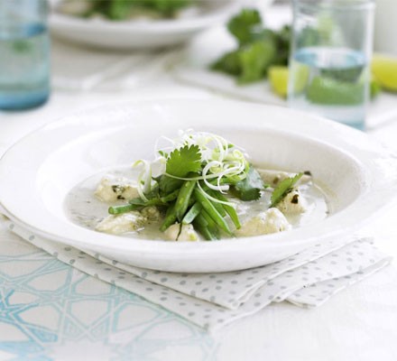 Thai green chicken curry