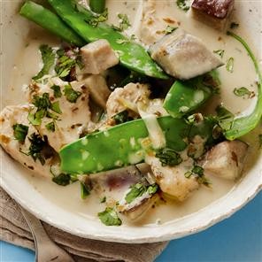 Thai green chicken curry