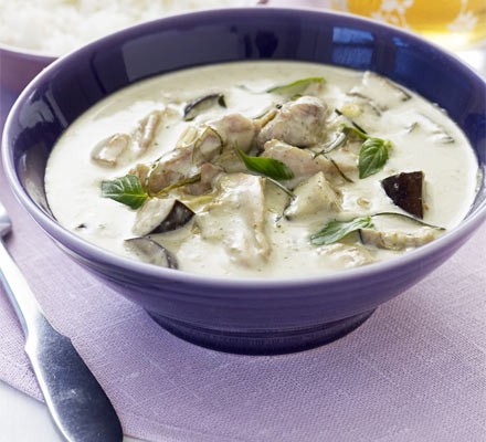 Thai green chicken curry