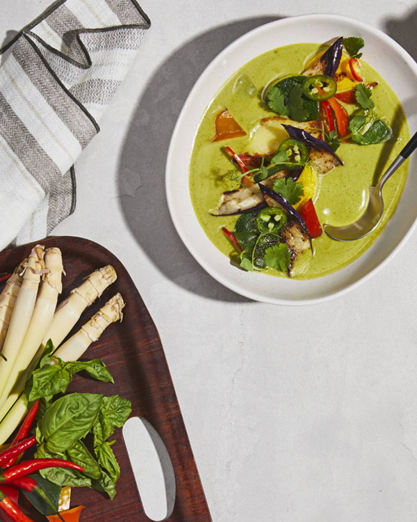 Thai green curry