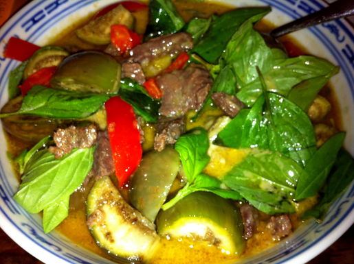 Thai green curry