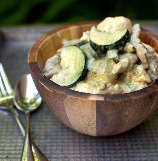Thai green curry