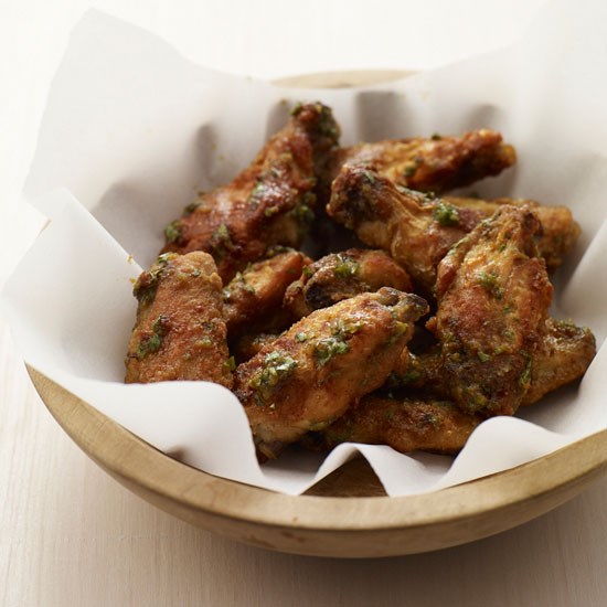 Thai green curry hot wings