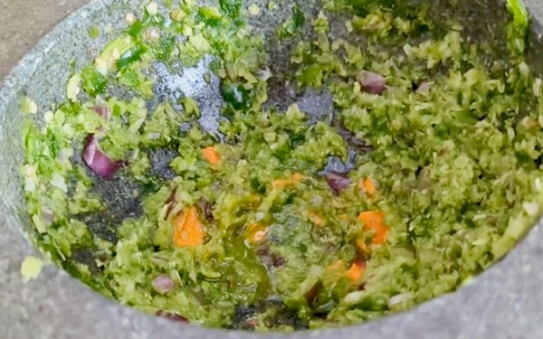 Thai green curry paste