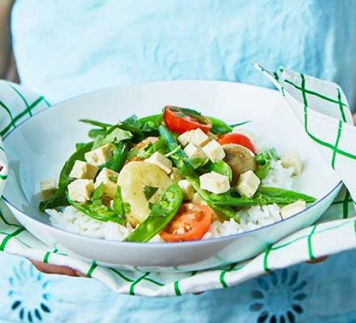 Thai green veggie curry
