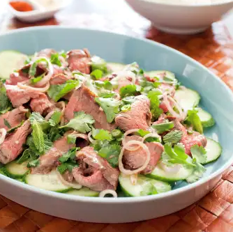 Thai grilled-beef salad