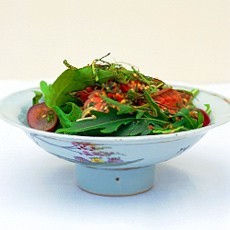 Thai grilled-beef salad with grapes