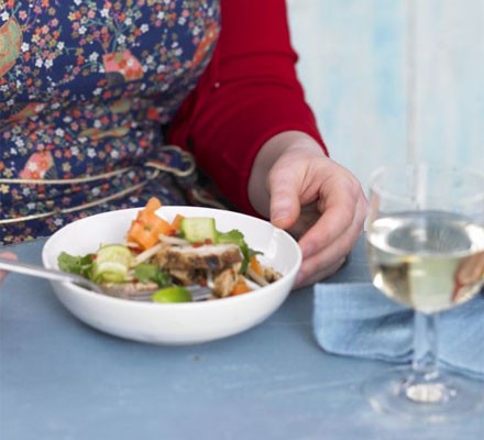 Thai grilled chicken salad