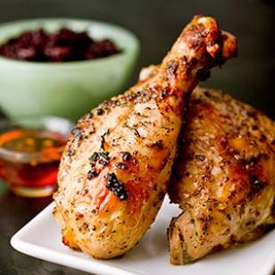 Thai grilled chicken with sweet & spicy dipping sauce