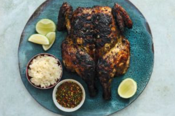 Thai grilled chicken with sweet chilli sauce