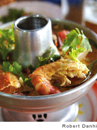 Thai hot and sour soup