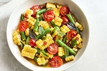 Thai-inspired corn salad