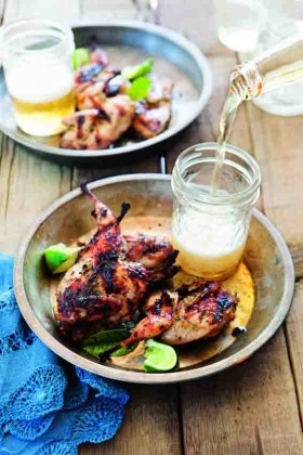 Thai lemongrass quail