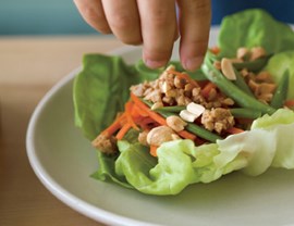 Thai lettuce wraps