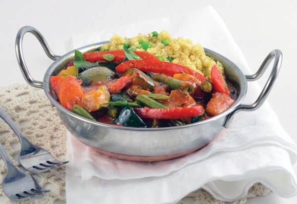 Thai panang curry bowl
