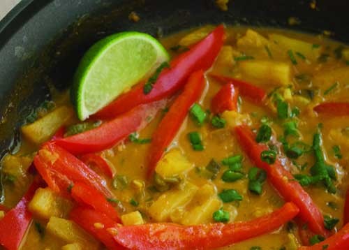 Thai pineapple curry
