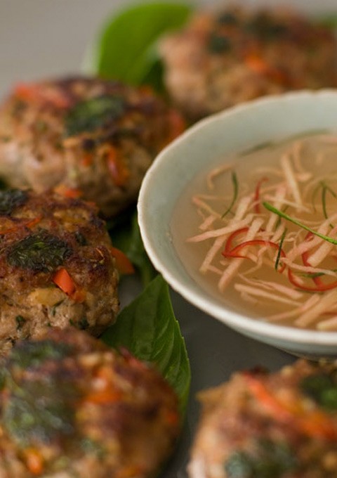 Thai prawn cakes