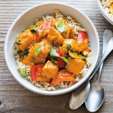 Thai pumpkin curry