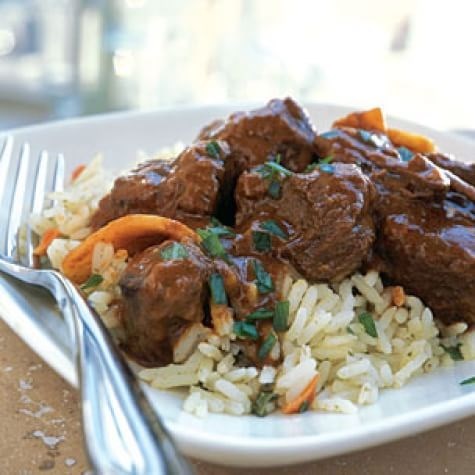 Thai red curry beef