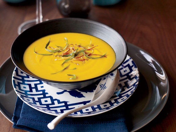 Thai red-curry squash soup