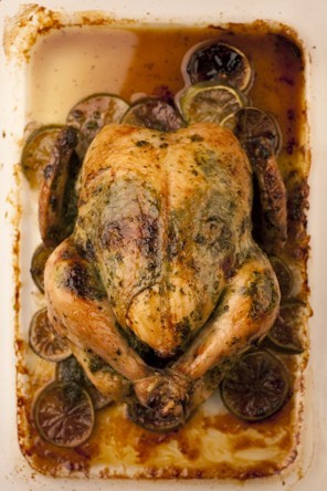 Thai roast chicken