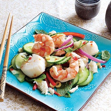 Thai seafood salad
