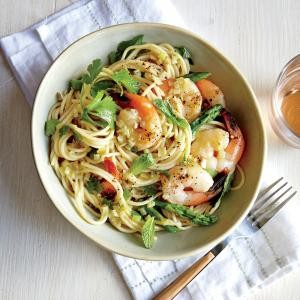 Thai shrimp scampi