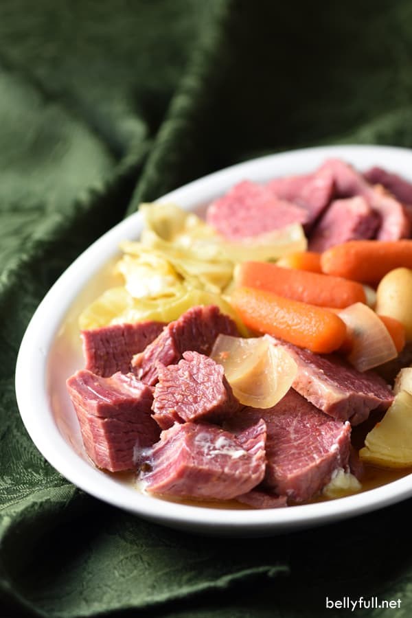 Thai slow cooker corned beef and cabbage
