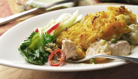 Thai spiced fish pie