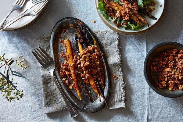 Thai-spiced savory granola