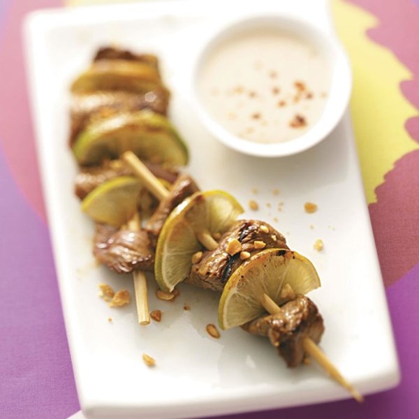 Thai steak skewers