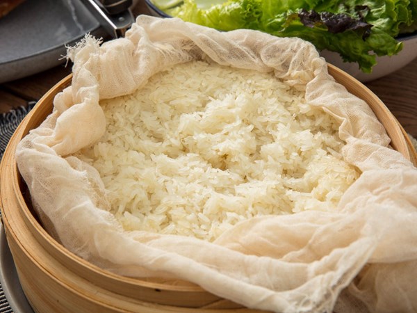 Thai sticky rice (Khao niao)