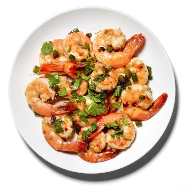 Thai-style broiled shrimp