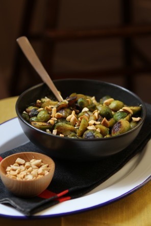 Thai-style brussels sprouts