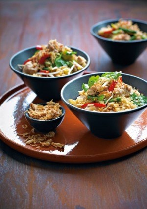 Thai-style chicken fried rice
